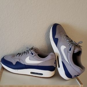 Nike Air Max 1 Atmosphere Grey Deep Royal Blue